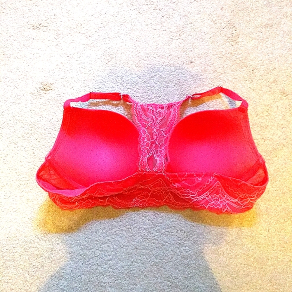 Candies Front-Closer Pink🌷Lace Bra 36C - Picture 2 of 5